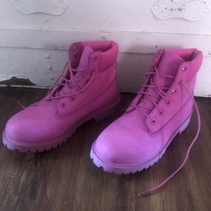 Timberland Pink Boots